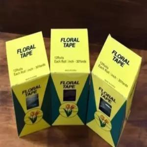 원예용 철사테이프12개 뜨개꽃철사 플로랄테이프