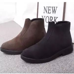 신발 남성 앵클 슈즈 스웨이드 첼시 부츠 정장 구두