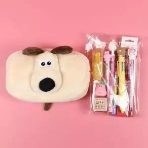 IWS 월레스와 그로밋 사각 인형 필통+필기구세트 11종 (쇼핑백증정) 2317152 J