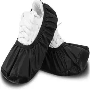 2개 볼링화 커버 여성 남성 재사용 가능한 신발 세탁 폴리에스터 스포츠 게임 용품 보호 액세서리 실내