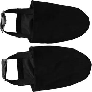 볼링화 커버 2피스 남성용 신발 슬라이더 스포츠 장비 액세서리 블랙