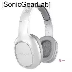 소닉기어 에어폰3 뉴 헤드폰 화이트 블루투스 뉴에어폰3 pqr180