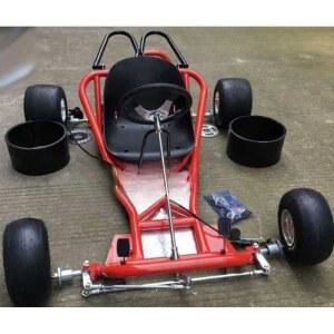 사륜 DIY 키트 참고 다용도 개조 4 본체 조립식 세트 오프로드 옐로우 카트