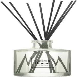 벨뷰 디퓨저 6온스 유리 충전 에센셜 오일이 함유된 고농축 향 홈 프래그런스 사프론 블룸스