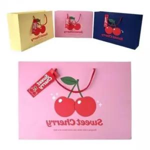 [문구/오피스] 종이가방 선물용 쇼핑백 3컬러 10P 중형