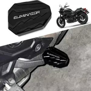 엘리미네이터 SE 400 e400 e450 e500 2024 2023 모터사이클 사이드 브래킷 확장 풋 패드 지원 리어