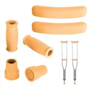 목발 패드 팁 쿠션 세트, 성인 워킹 암 키즈 3 개