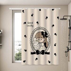 욕실 창문 커텐 방수 건조한 블라인드 미A 화장실용 다크로리E스타일 방음 암막커튼 단비 DS J6