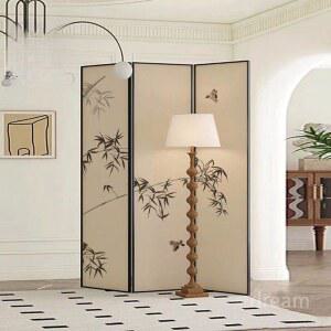 일본 병풍 3폭 가벽 3패널 제품 한옥파티션 카페 사용자 고급형 빈티지 180 파티션