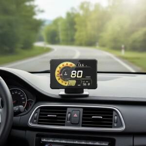 차량 계기판 HUD 헤드업 디스플레이 풀 LCD OBD 개조 게이지 A91