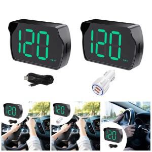 자동차용 헤드업 디스플레이, 공용 대형 글꼴, 조도 감지 디지털 GPS 속도계 버스, 모든