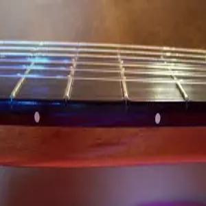 클래식 기타 프렛 마커 - 로제트에서 드라이 트랜스퍼 작은 보리 점