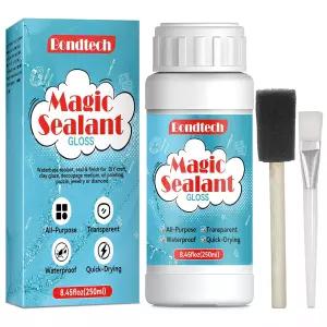 8 OZ 광택 실러 및 마감 에어 드라이 클레이 글레이즈 클리어 디커플링 DIY 공예용 워터베이스 바니시 목재