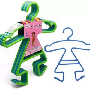 아동 옷걸이 유아용 신생아 아기옷 어린이 옷걸이 바지 미끄럼 방지 정리 수납 5개