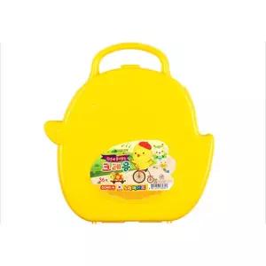 깜도리3 동아 크레파스 노랑병아리 크레용 18색 (1개입)