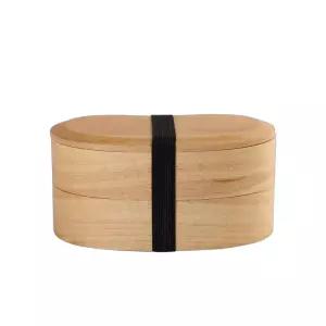 나무 도시락통 피크닉 도시락 벤또 칸막이 샐러드 직장인