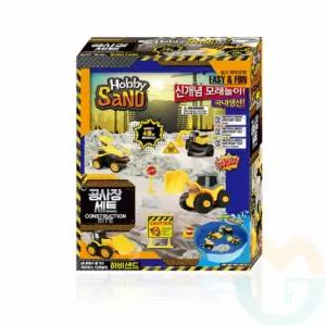 위랜드 모래놀이 공사장 만들기 1세트 유아촉감놀이 모래클레이