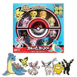 ETV 포켓몬 페이스 피규어 8종세트