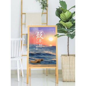 형광보드 네온사인 알림판 펜슬 드림 침실 빛나는 LED칠판 led형광네온보드 60x40