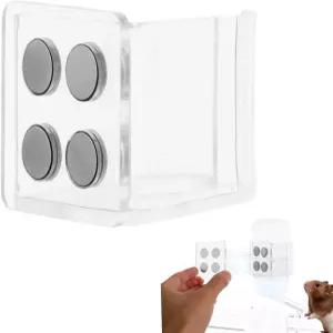 자기식 낙하 방지 및 조절 가능한 높이 프리스탠딩 스탠드가 있는 햄스터 물병 홀더 게르빌 마우스 쥐