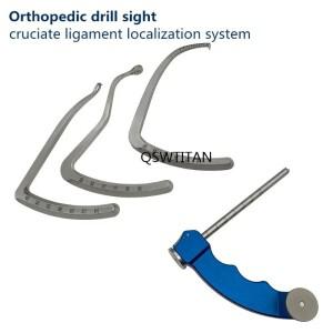 조절 가능 C형 드릴 가이드 사이트 무릎 인대 어깨 대퇴골 경골 정형외과 수술용 조준기