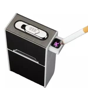 담배 케이스 초박형 방수 라이터 포함 일체형 지갑형