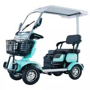 2인승 전동스쿠터 사륜 노인 시골 픽업 농업용 관광차 장애인 테크 다인승