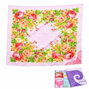 플라워 피에르가르뎅 패턴 코너 레이스 여성 손수건 uhm3+6kJX