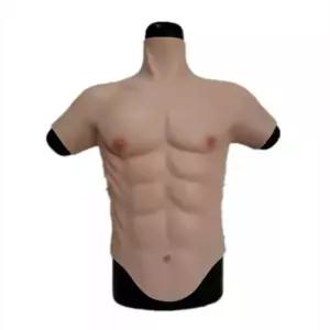 코스프레 근육옷 실리콘 가짜몸 인조복근 보형물 변장용품 연극의상 특수분장 몸짱