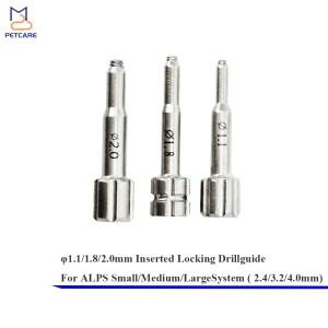 삽입 잠금 드릴 가이드 슬리브, ALPS 플레이트, 수의과 정형외과, 수술 도구, 애완 동물 제품