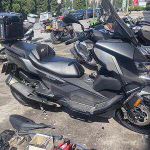 C400GT 배기 방열판 BMW 바이크 오토바이 열 차단판 커버 카바 호환 액세서리 2019-2023