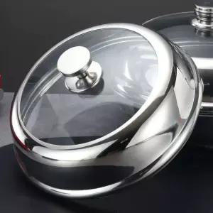 볶음냄비 뚜껑 스텐 원뿔형 손잡이 스테인리스 프라이팬