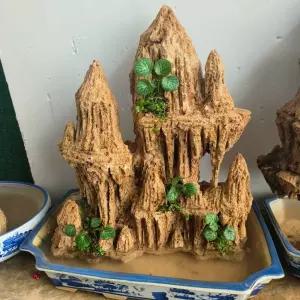 도자기 수반 수석받침대 장식대 대형 수석 결석 화대 화분