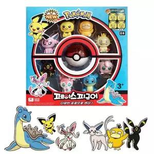 [NS홈쇼핑]ETV 포켓몬 페이스 피규어 8종세트[35840623]