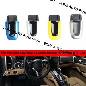 호환  자동차 시동 정지 엔진 버튼 키 점화 스위치 원키 스타트 버튼 포르쉐 카이엔 카이맨 마칸 파나메라