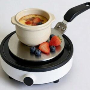 새로운 모카포트 열전도판 세라믹 커피포트/유리제품용 열전도 디스크 인덕션 쿡탑 야외용 스테인리스