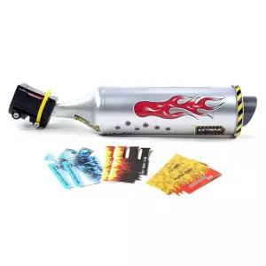 호환  자전거 배기 사운드 시스템 소음 발생기 부품 교체 견고함