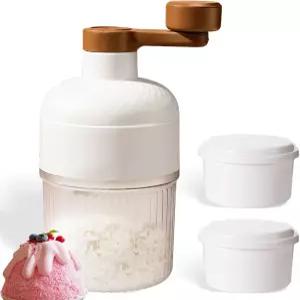 수동 제빙기 - 고효율 무전기 및 스노우 콘 메이커 2개의 스 트레이 캠핑 가정용으로 이상적입니다