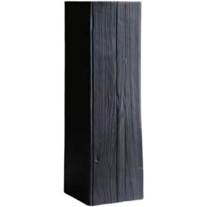 원목 디스플레이 박스 오브제 85x 85 장식용품 다이 목재 스탠드 장 나무 키 60cm 탄화블랙 전시대