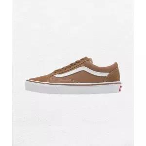 [반스]올드스쿨 - (스웨이드) 브라운 트루 화이트 / VN000CT8BF21