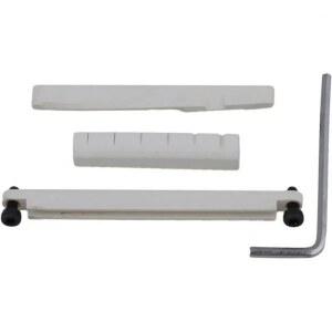 통기타 슬롯형 너트 기타줄 본너트새들세트 ANSS001 너트 골든 베이스 내구성