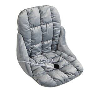 엉뜨 탄소매트 히터 방석 싱글 레스트 의자온열매트 스틸핑크 쿠션 히팅 노브 등받이전기방석