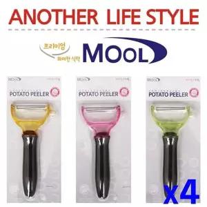 TBZ 스테인레스 야채 감자칼 x4개 주방감자칼 야채칼