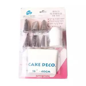 TBZ 케이크 데코 8종 세트 대 짤주머니 홈베이킹용품