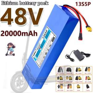 리튬 충전식 배터리 13S5P 48V 20000mAh, 고용량 BMS 포함 전동 스쿠터 Kugoo M4/M4Pro/Max용.
