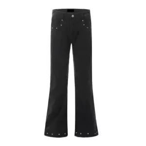 엘럽 남사친 팬츠 와이드핏 트렌드 봄여름 워싱 청바지 나팔 원템2