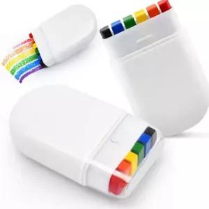 페이스페인팅 크레용 10개 1 세트 무지개 분장 펜