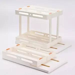 TBZ 수납 슬라이딩조미료 선반 싱크대 레일 수납장 정리대