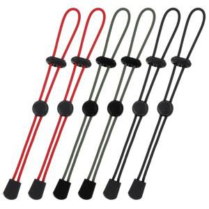 마보르 클라이밍 스틱 스트랩, 패스너 버클이 있는 6PCS 조절 가능한 번지 코드, 트레킹 폴 스키 장비 백팩 및 아웃도어 기어 액세서리용 탄력 로프 타이다운