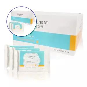 쌍문상회 지금 필요한 물티슈 궁중비책 마일드 선클렌징 30P x 1개입 선크림 선로션